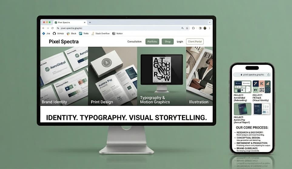 Graphic Design service visual