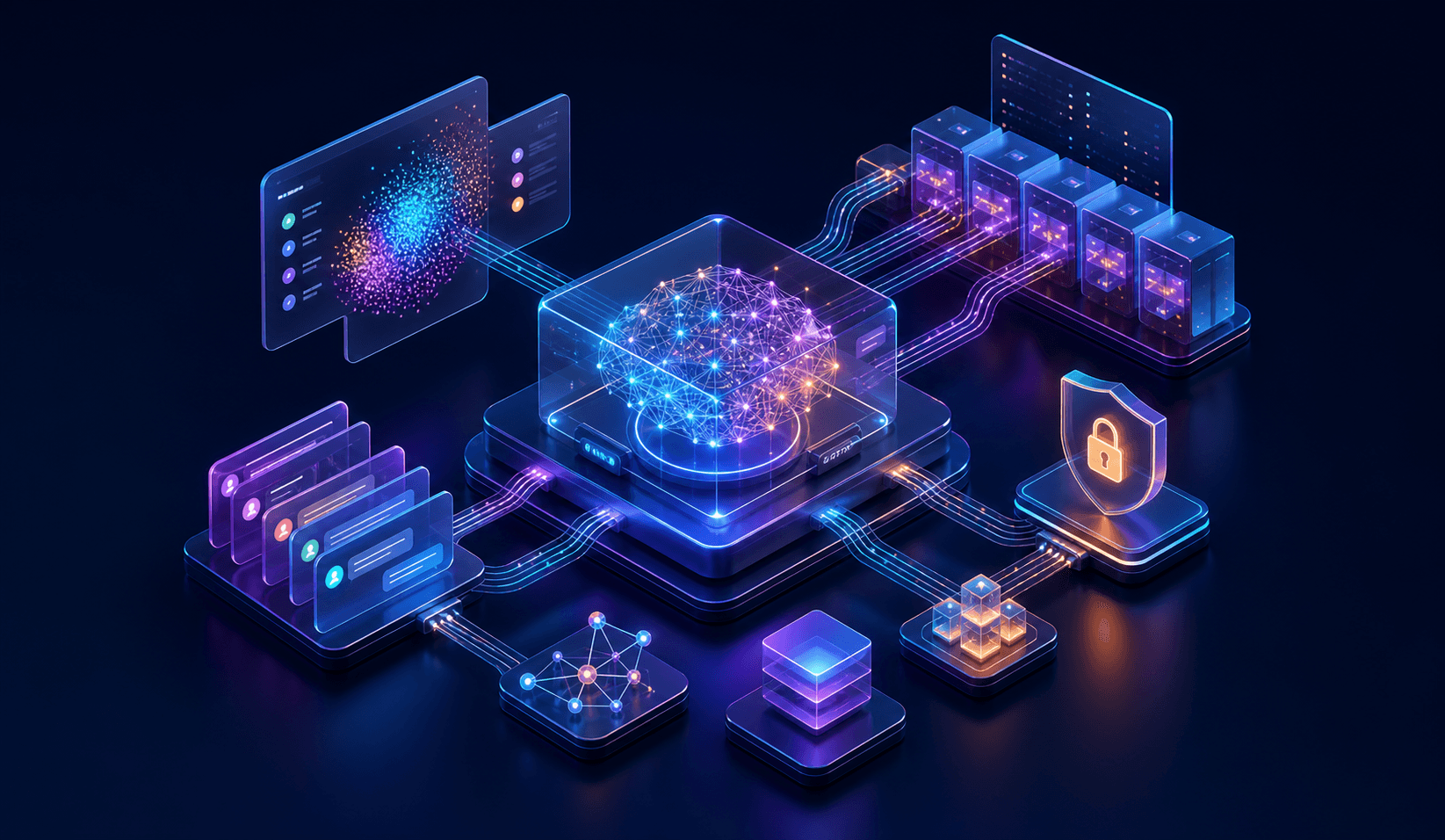 AI Development service illustration